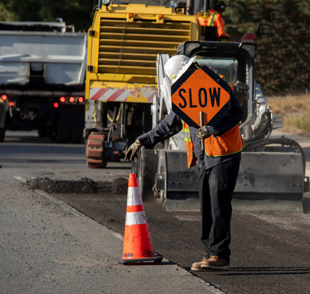 speeding in a work zone